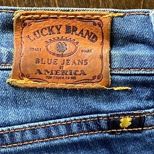 Lucky Brand Easy Rider Crop Jeans sz 14